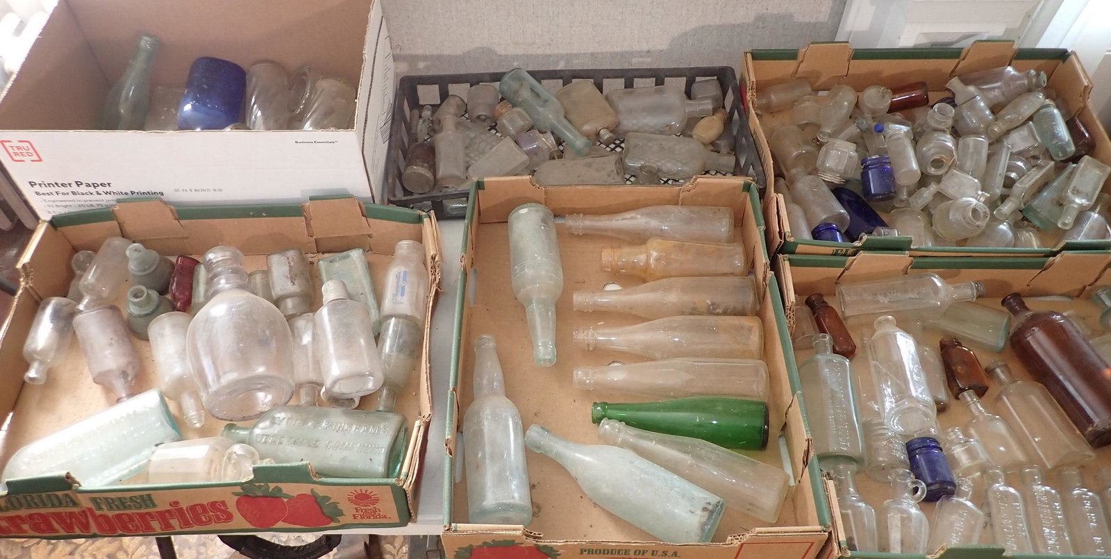 Large Lot of Bottles: MUST TAKE ALL & NO SHIPPING !!