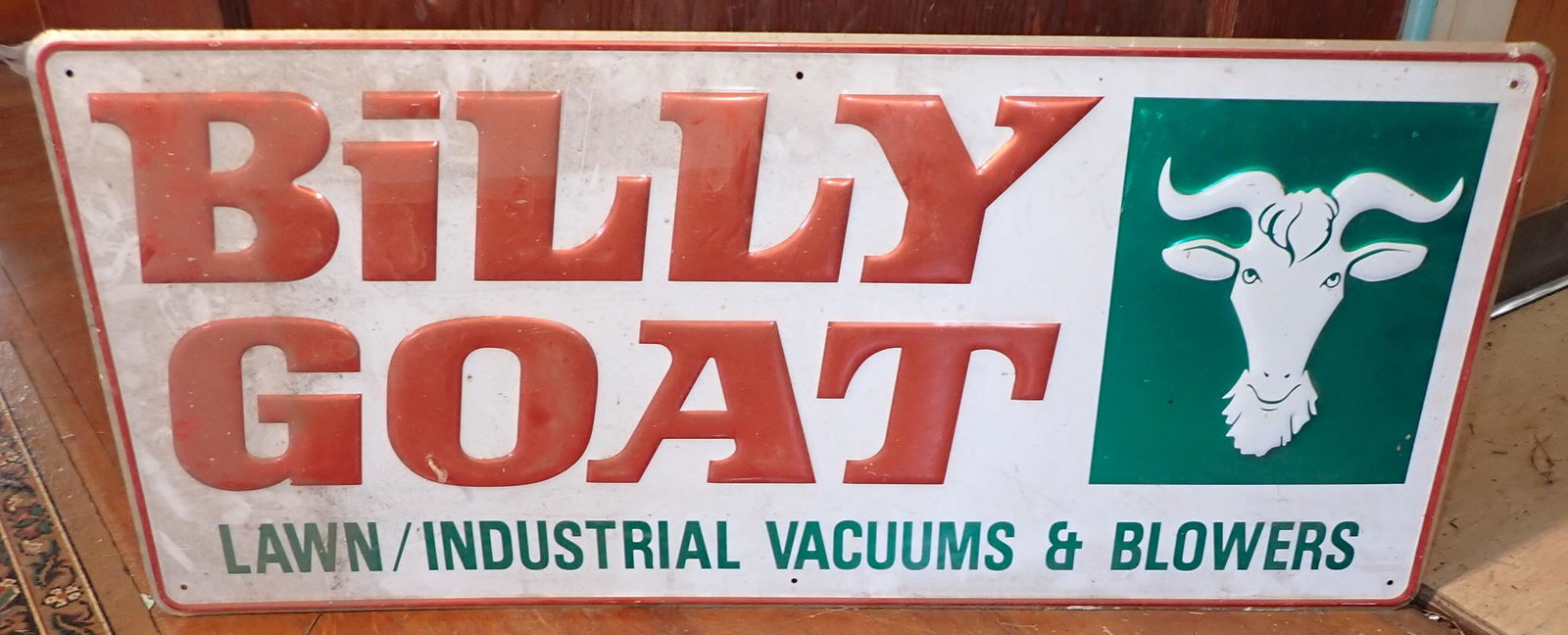 Billy Goat Vacuum Blower Sign (1 of 1)