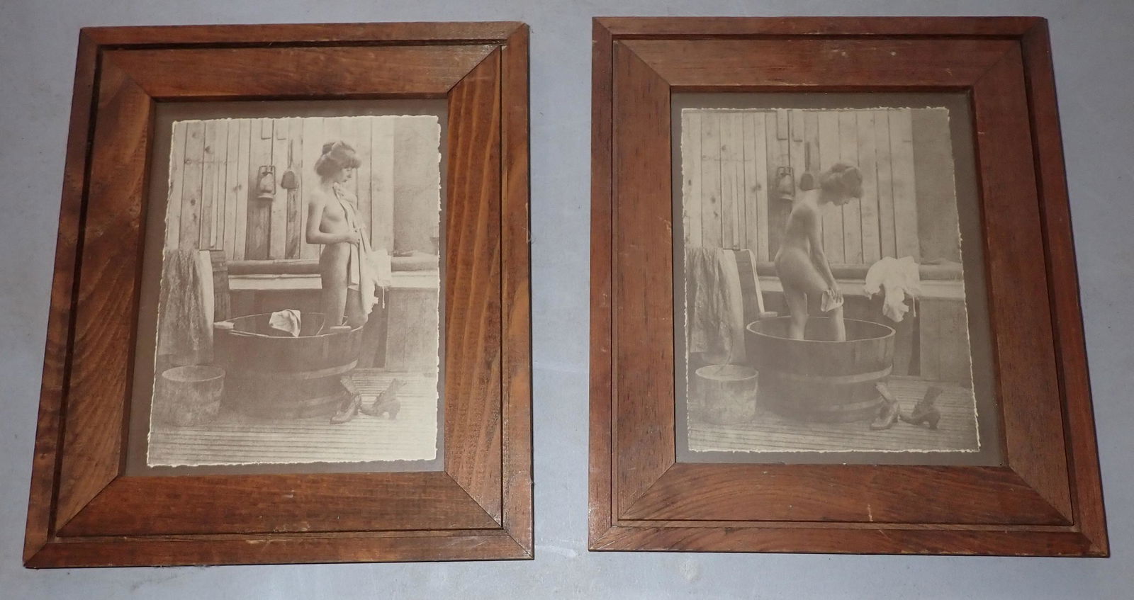 Woman in Antique Bath Tub Print (1 of 3)