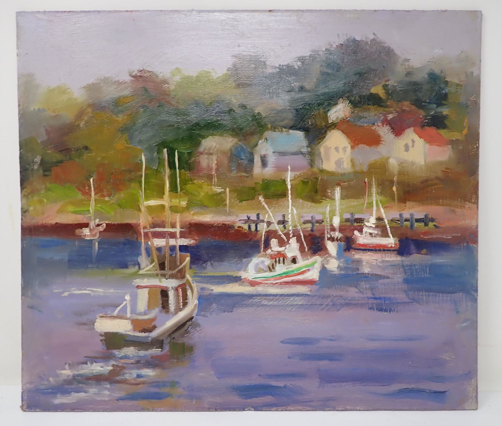 John Reilly Maritime Oil on Board (1 of 3)