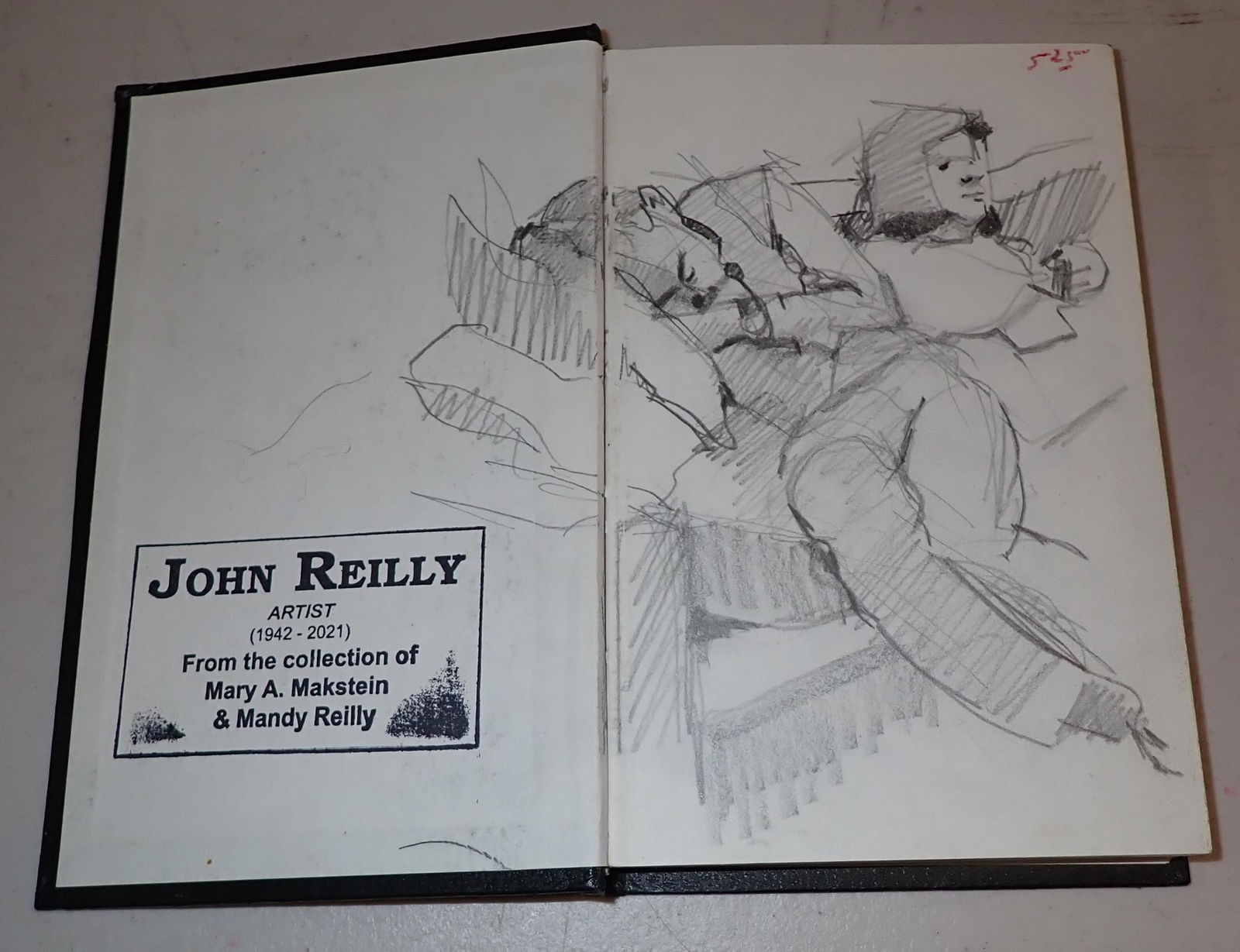 John Reilly Artist Sketch Book (1 of 20)