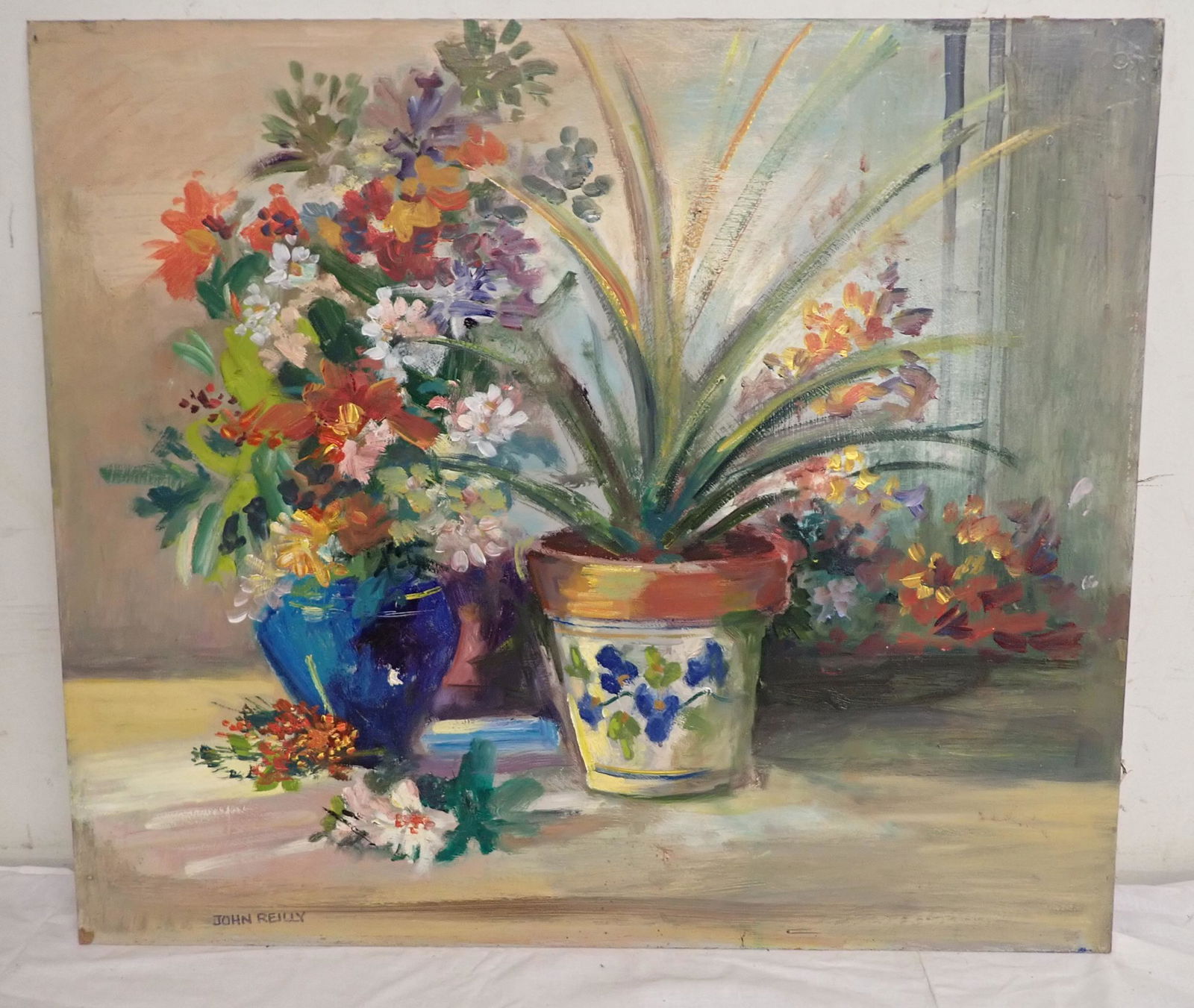 John Reilly Signed Still Life Painting (1 of 4)