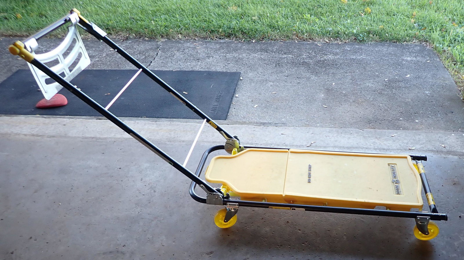 Total Trolley Dolly: Approx 42" long. 150lb capacity. NO SHIPPING !