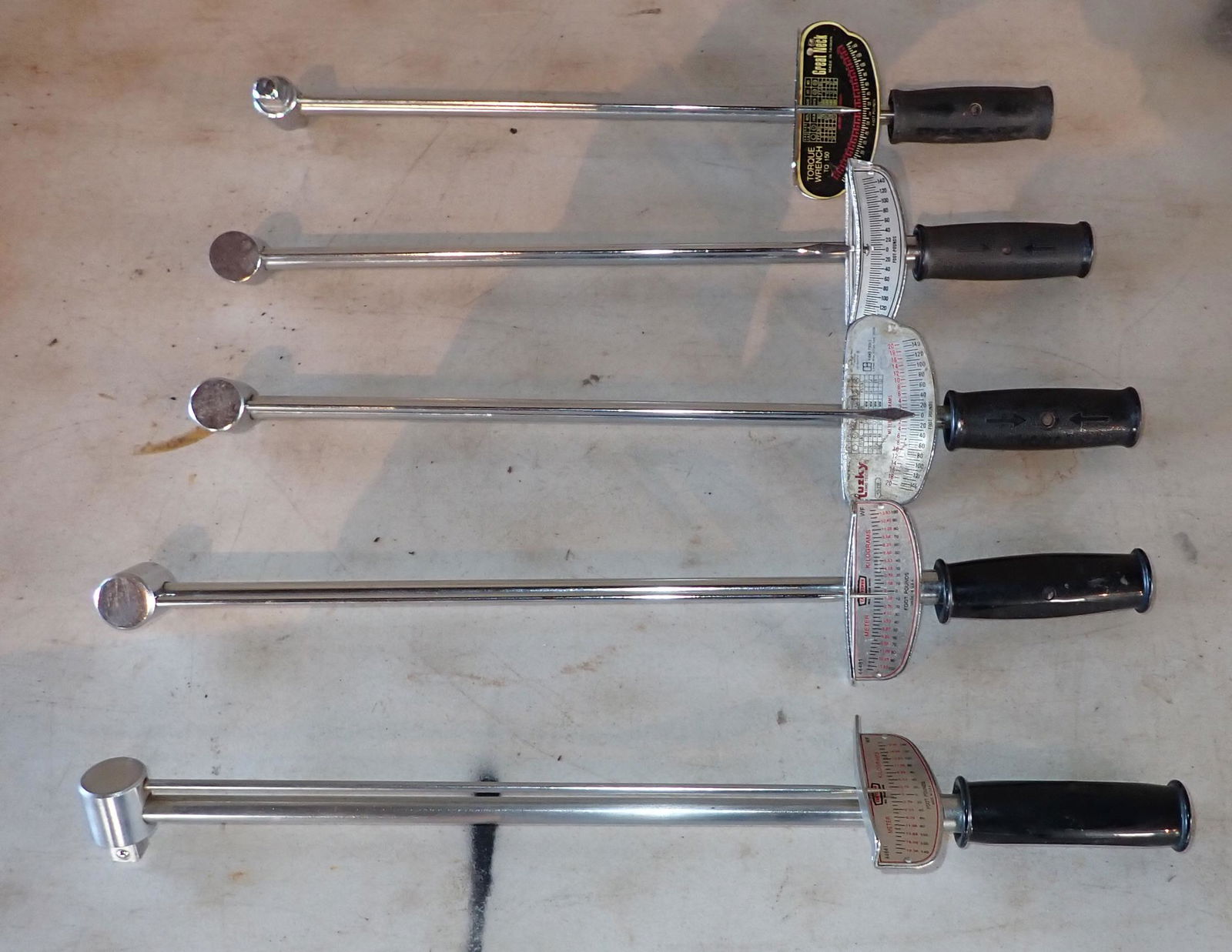 Craftsman Great Neck Husky Torque Wrenches (1 of 3)