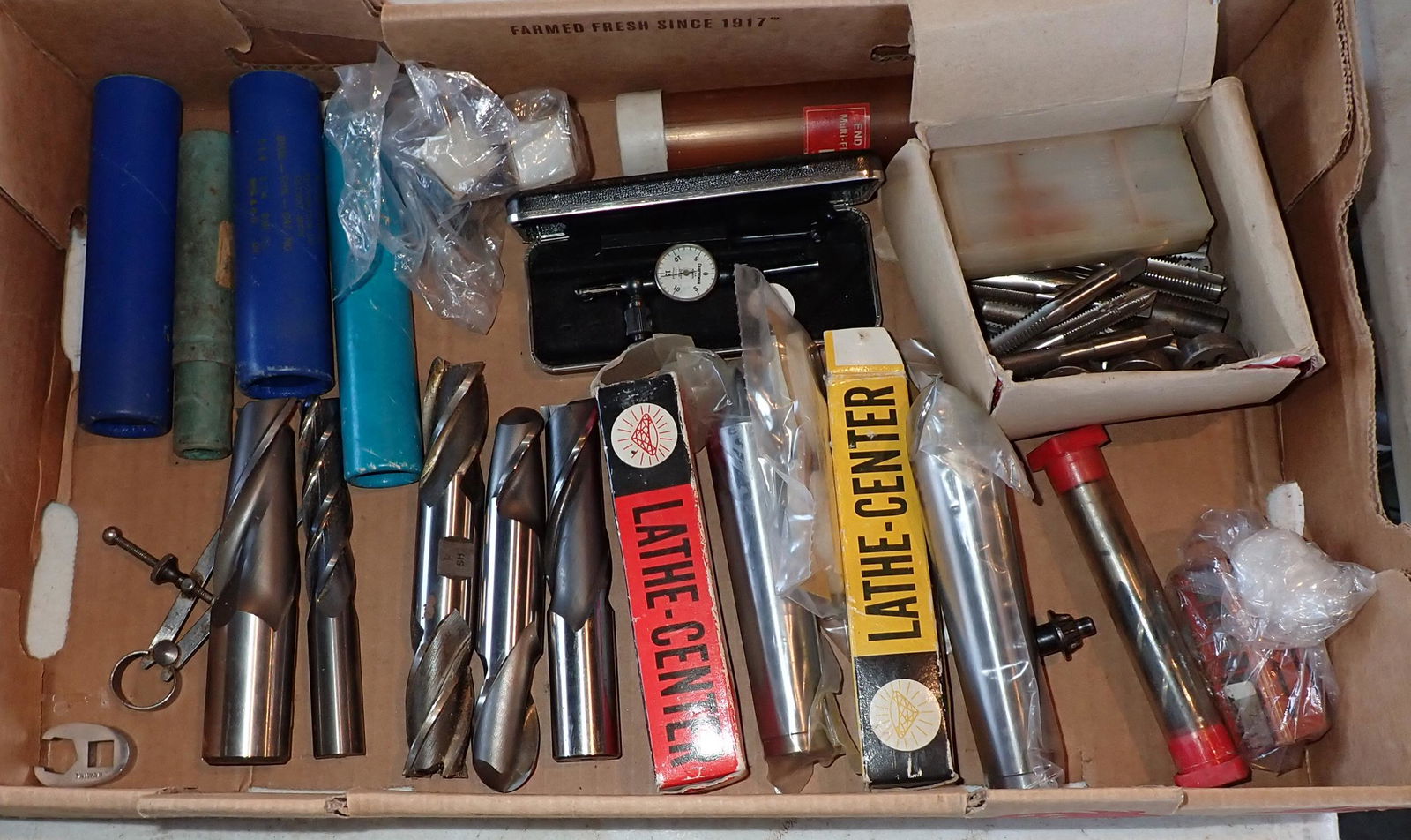 Lathe Centers End Mills & Misc (1 of 4)