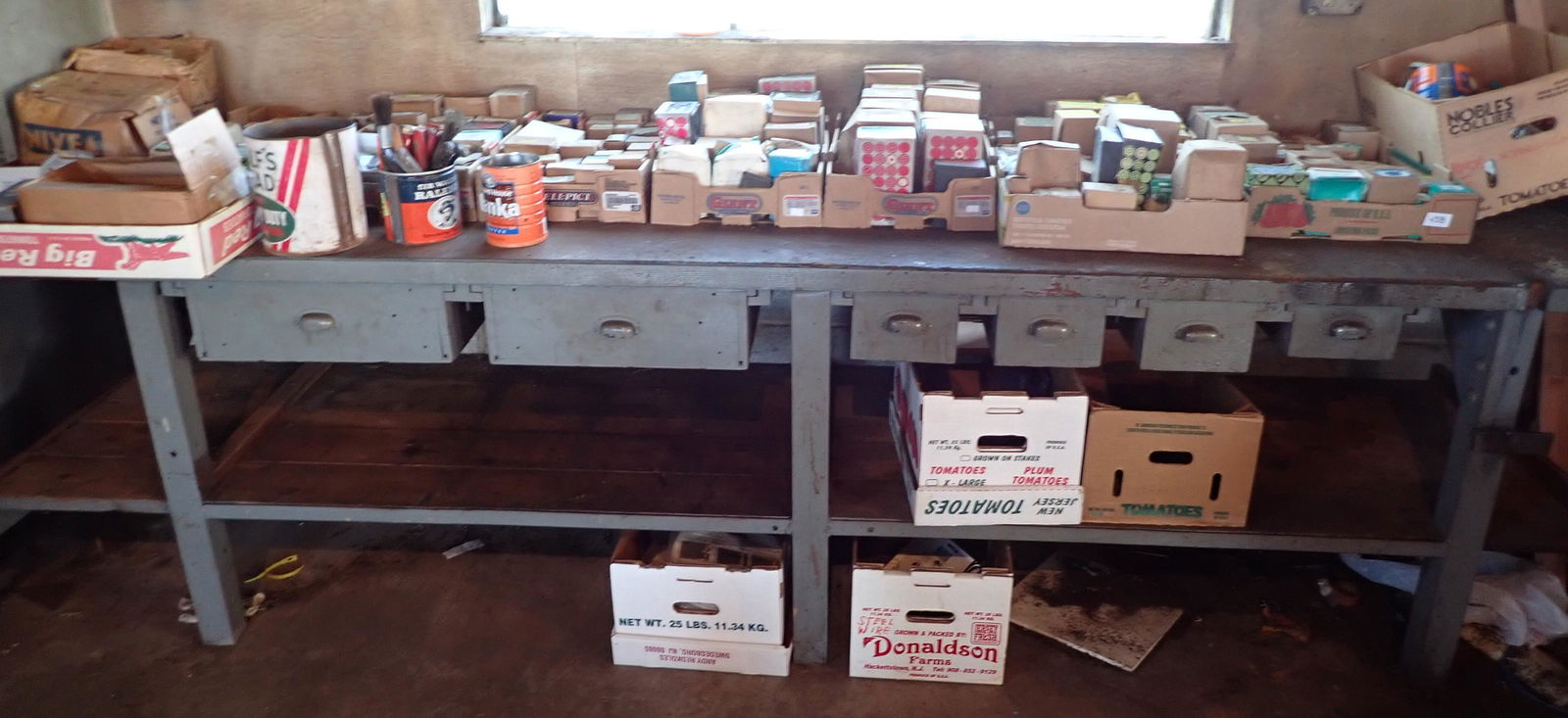 Large Lot of Hardware Incl Screws Hinges & Misc (1 of 19)