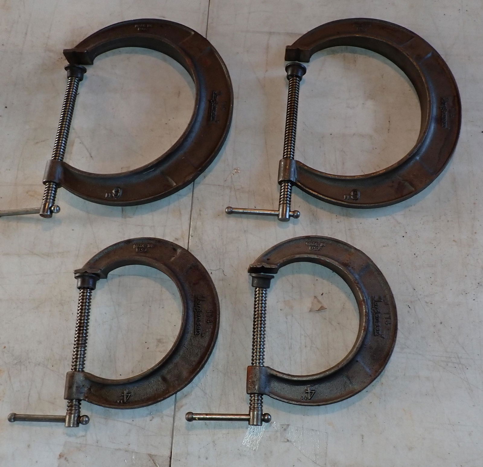 Jorgensen 4 & 6 Inch Clamps (1 of 5)