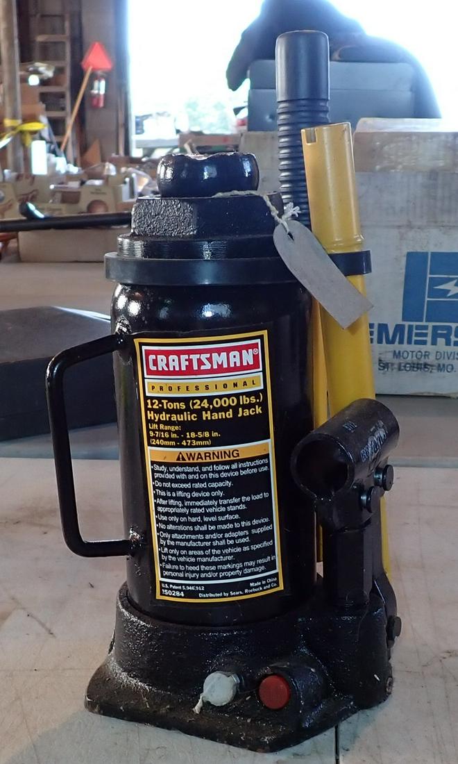 Craftsman 12 Ton Hydraulic Hand Jack (1 of 1)