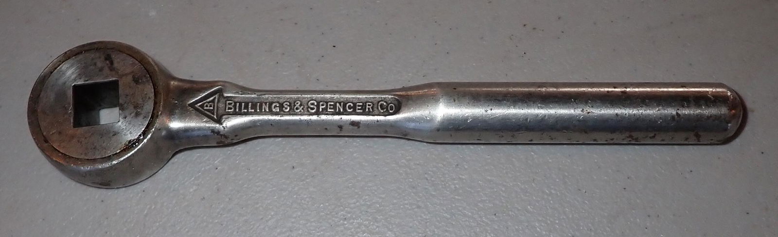 Billings & Spencer 1/2" Drive Ratchet Wrench: Approx 8 1/2" long