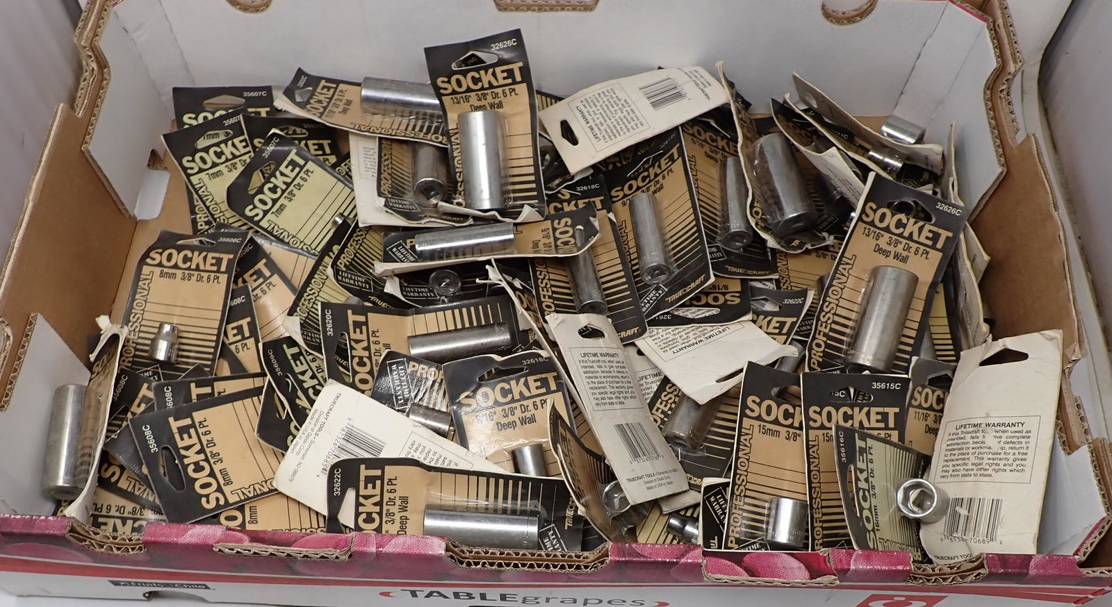 Box Full of New True Craft Sockets: Getting all pictured