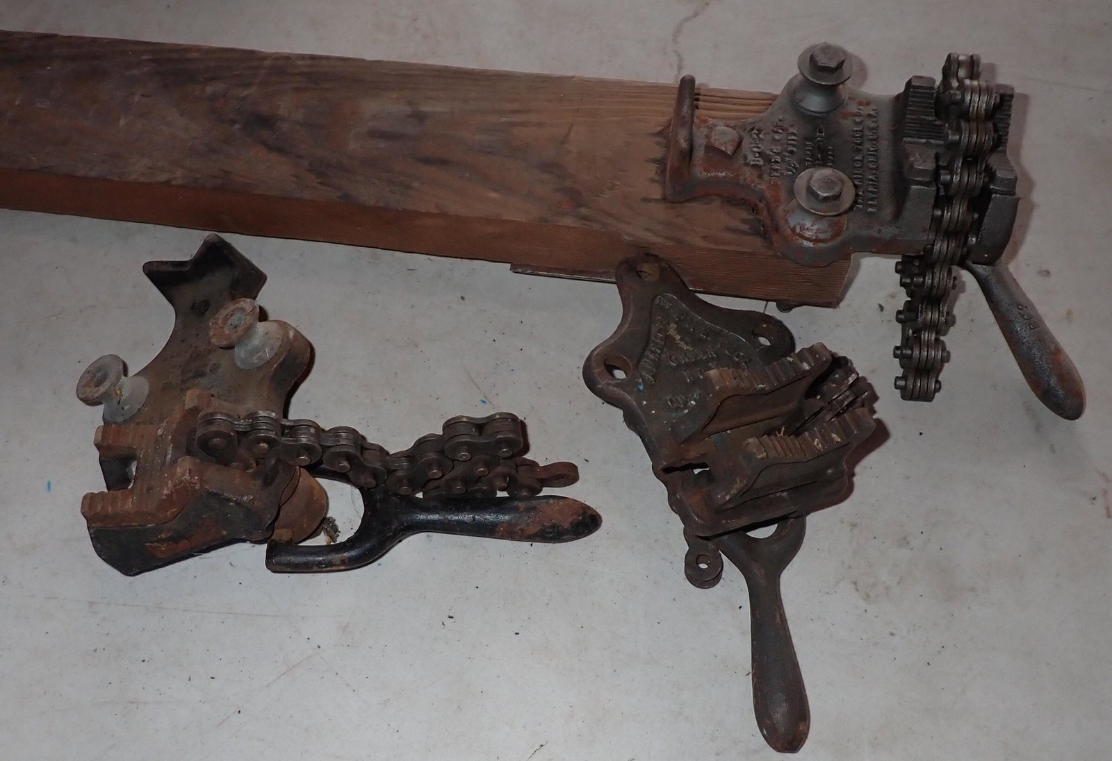 Rigid & American Pipe Vices (1 of 4)