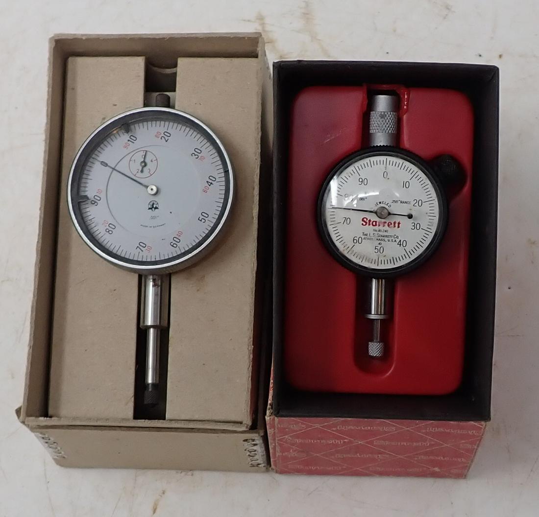 Starrett Dial Indicator Machinist Tools (1 of 2)