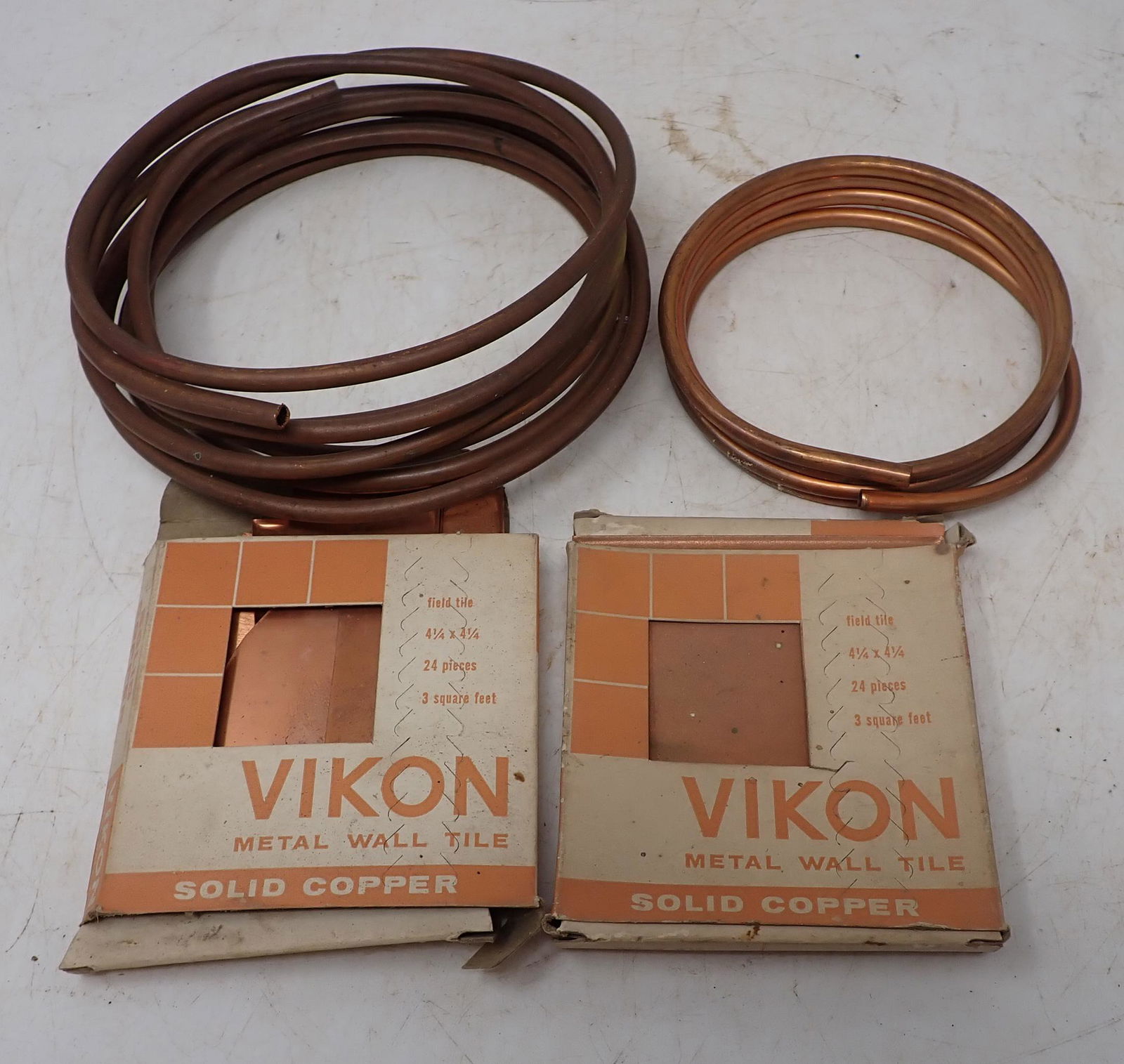 Copper Tubing & Wall Tile (1 of 4)