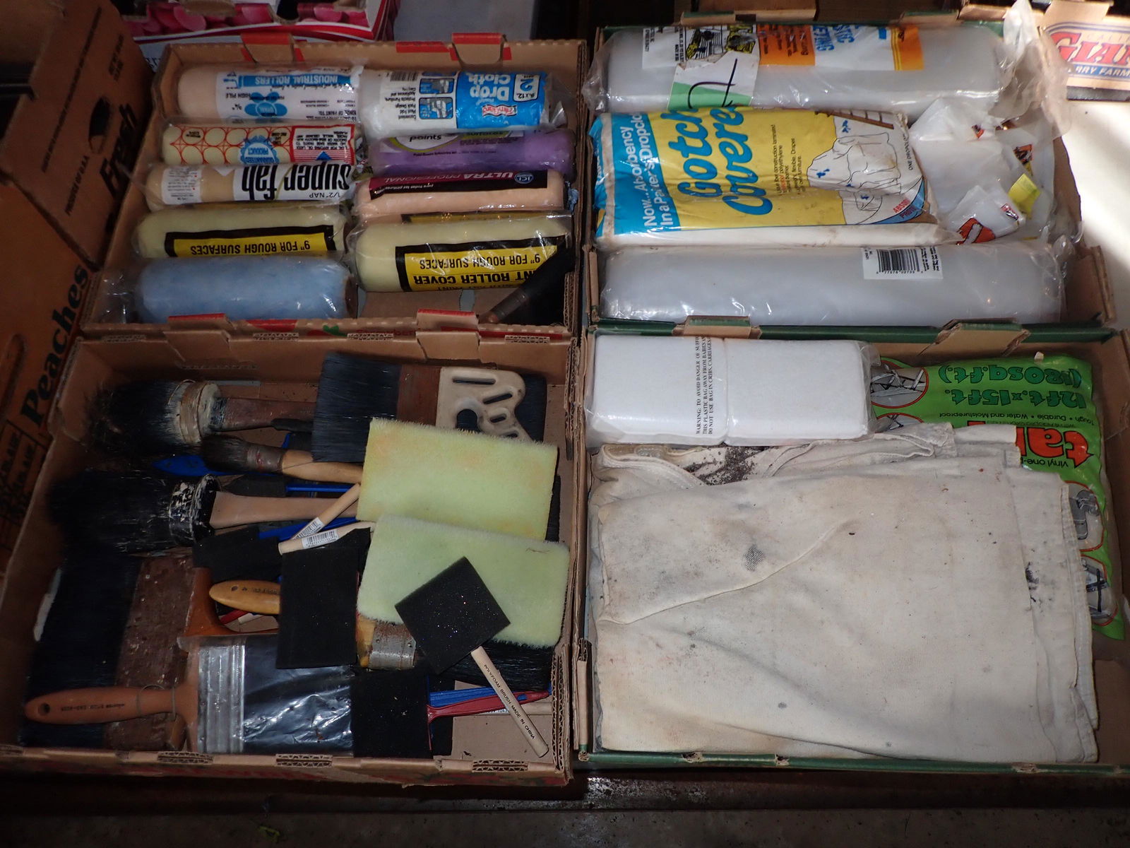 Paint Rollers Brushes Drop Cloths (1 of 6)