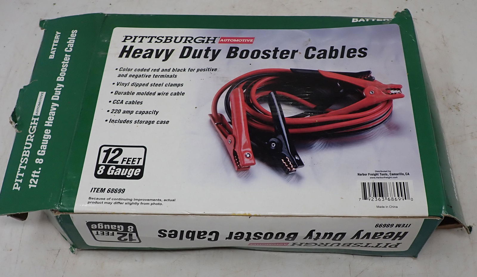 Pittsburgh Heavy Duty Booster Cables (1 of 2)