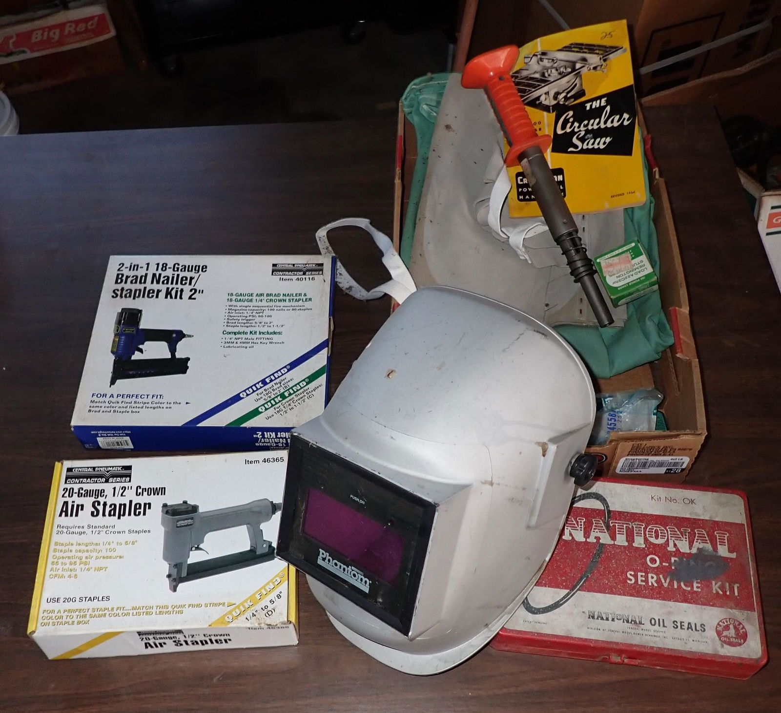 Brad Nailer Air Stapler Misc Welding (1 of 4)