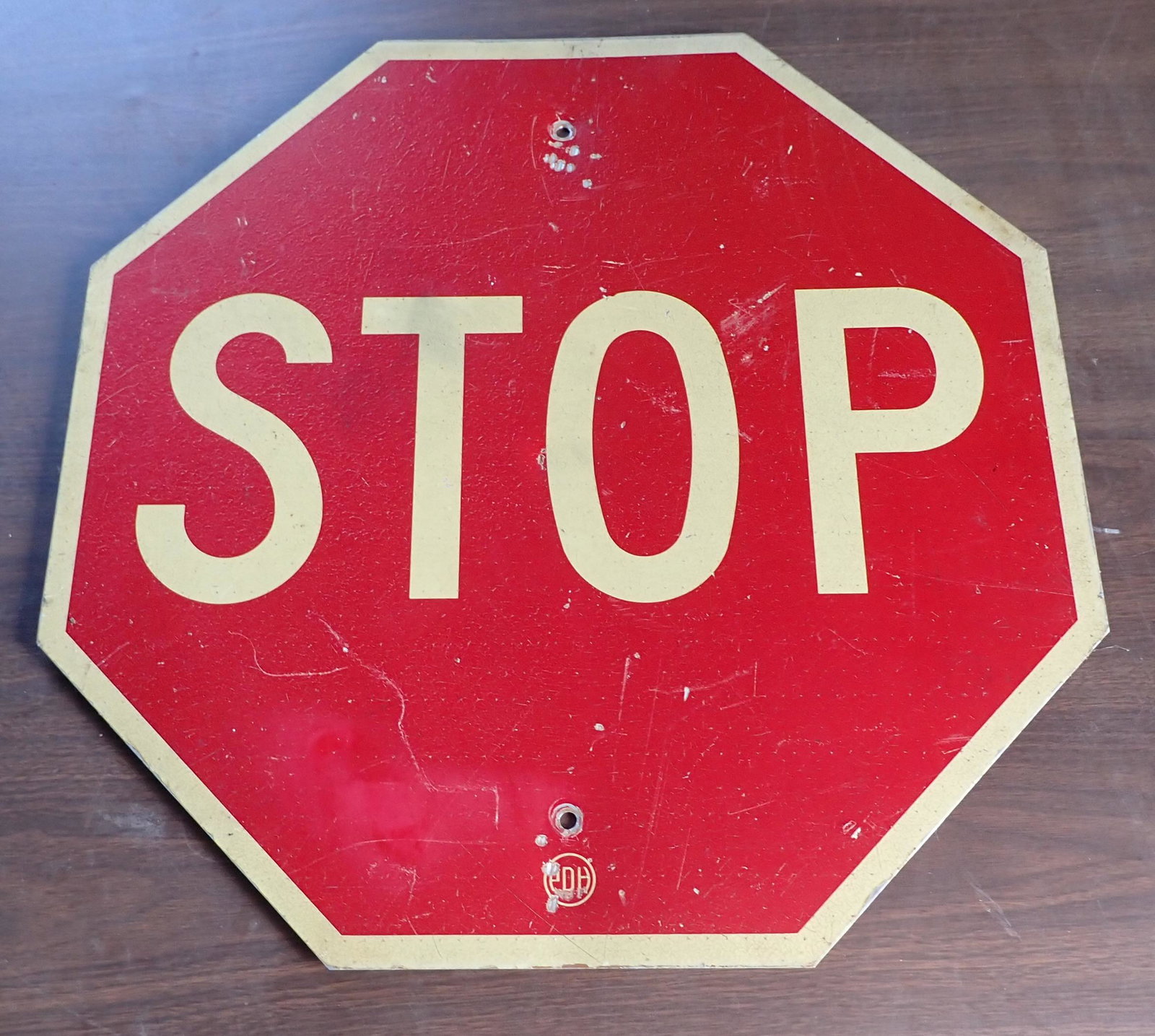 Aluminum STOP Sign: Approx 24" x 24"
