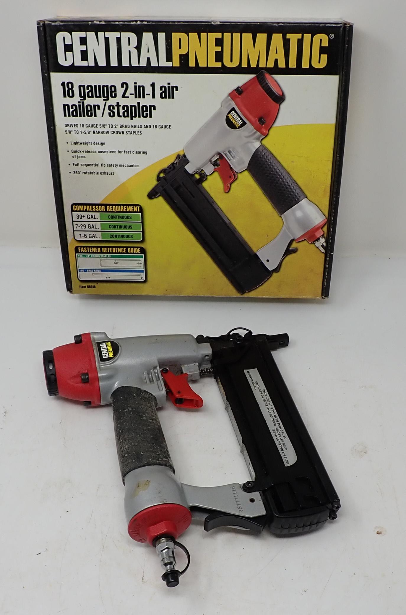 Central Pneumatic 18 Gauge Air Stapler (1 of 3)