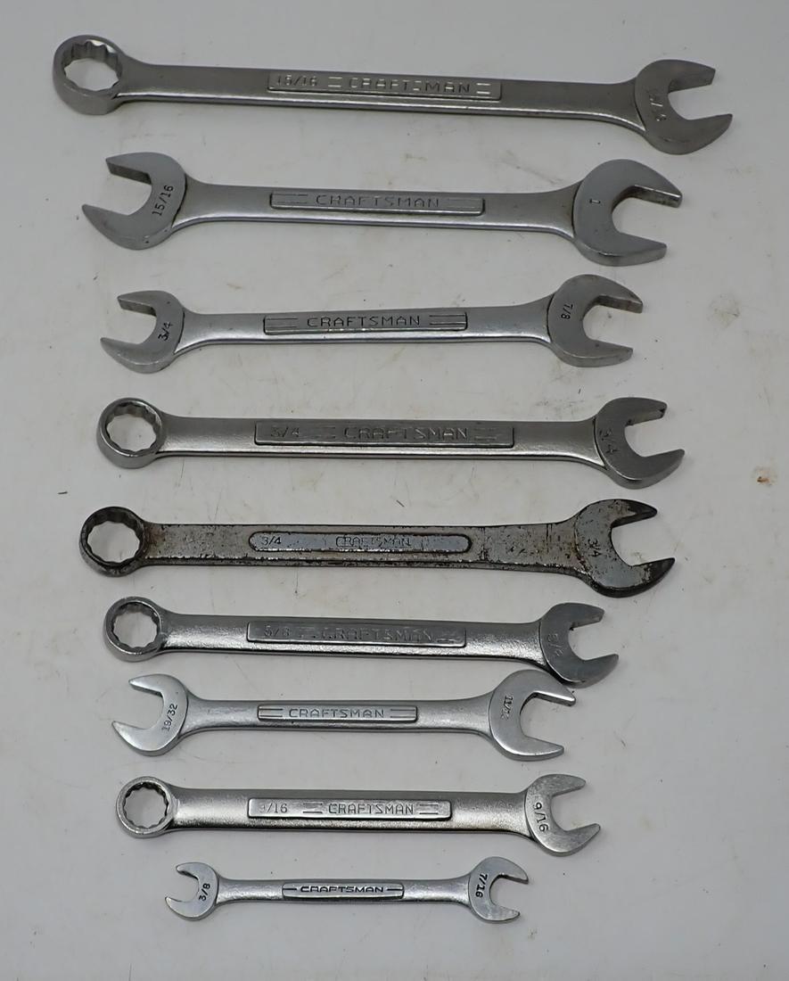 Craftsman Open End & Combination Wrenches (1 of 4)
