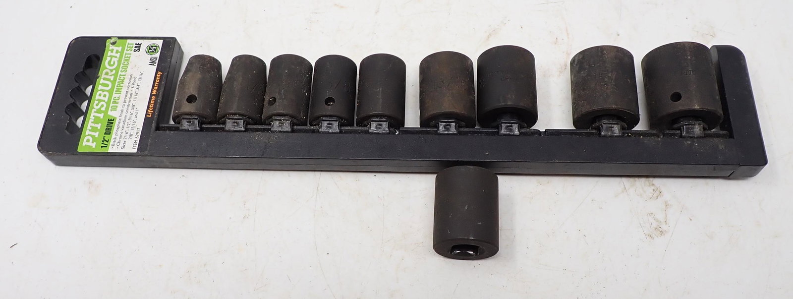 Pittsburgh 1/2" Drive Impact Socket Set (1 of 2)
