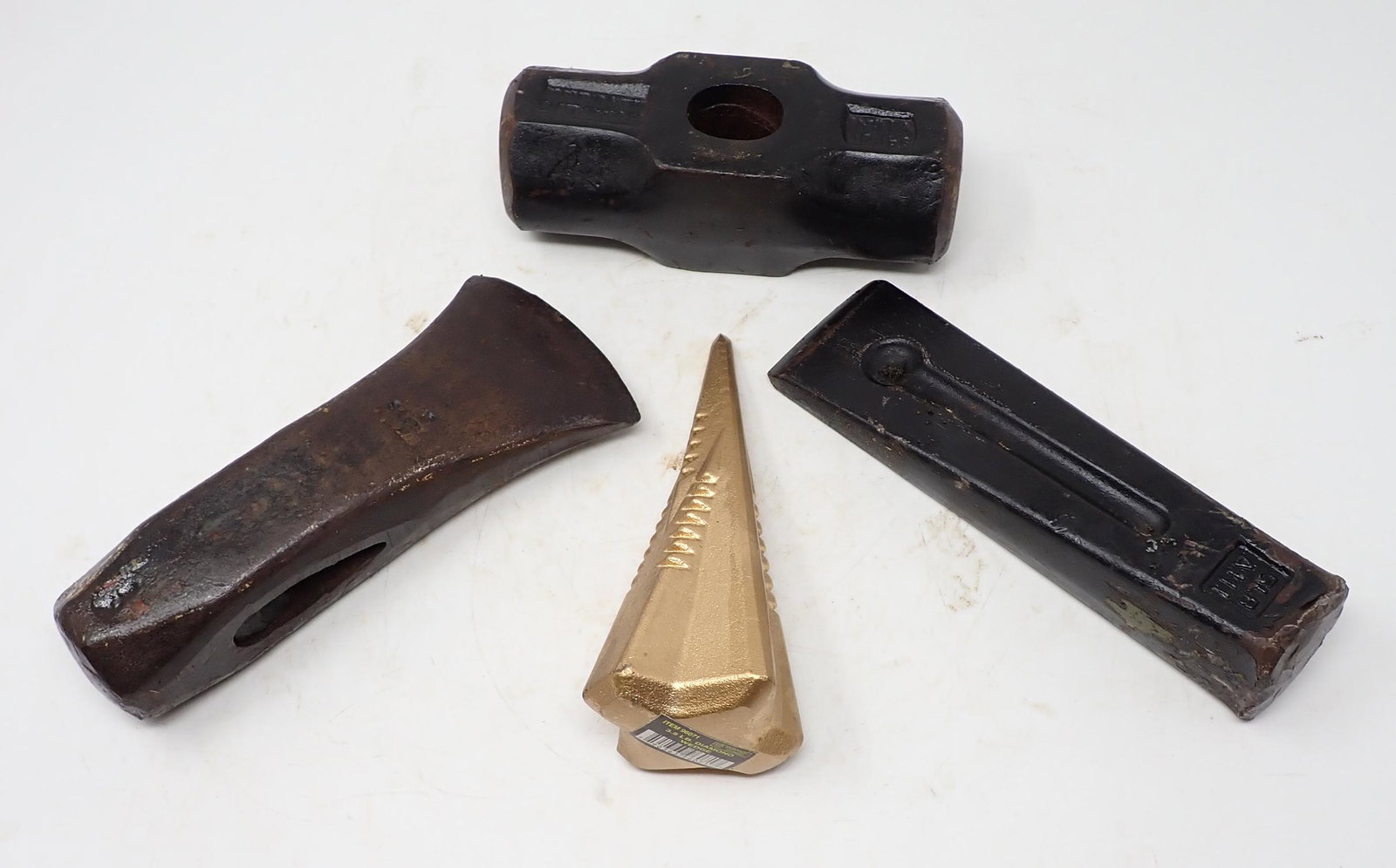 3.5lb Diamond Wedge Sledge Hammer Head (1 of 2)