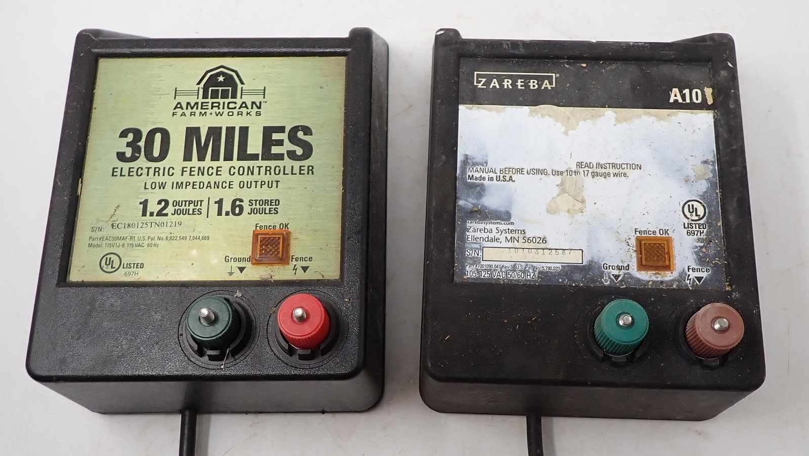 2 Electric Fence Controllers (1 of 1)
