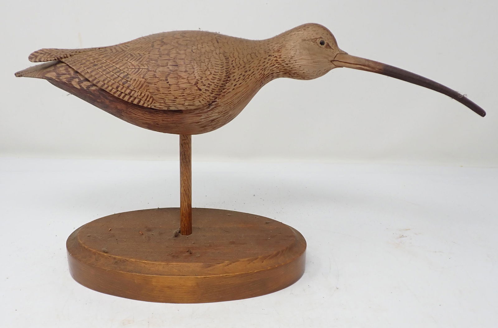 1975 Charles Schnoor Shorebird Carving (1 of 3)
