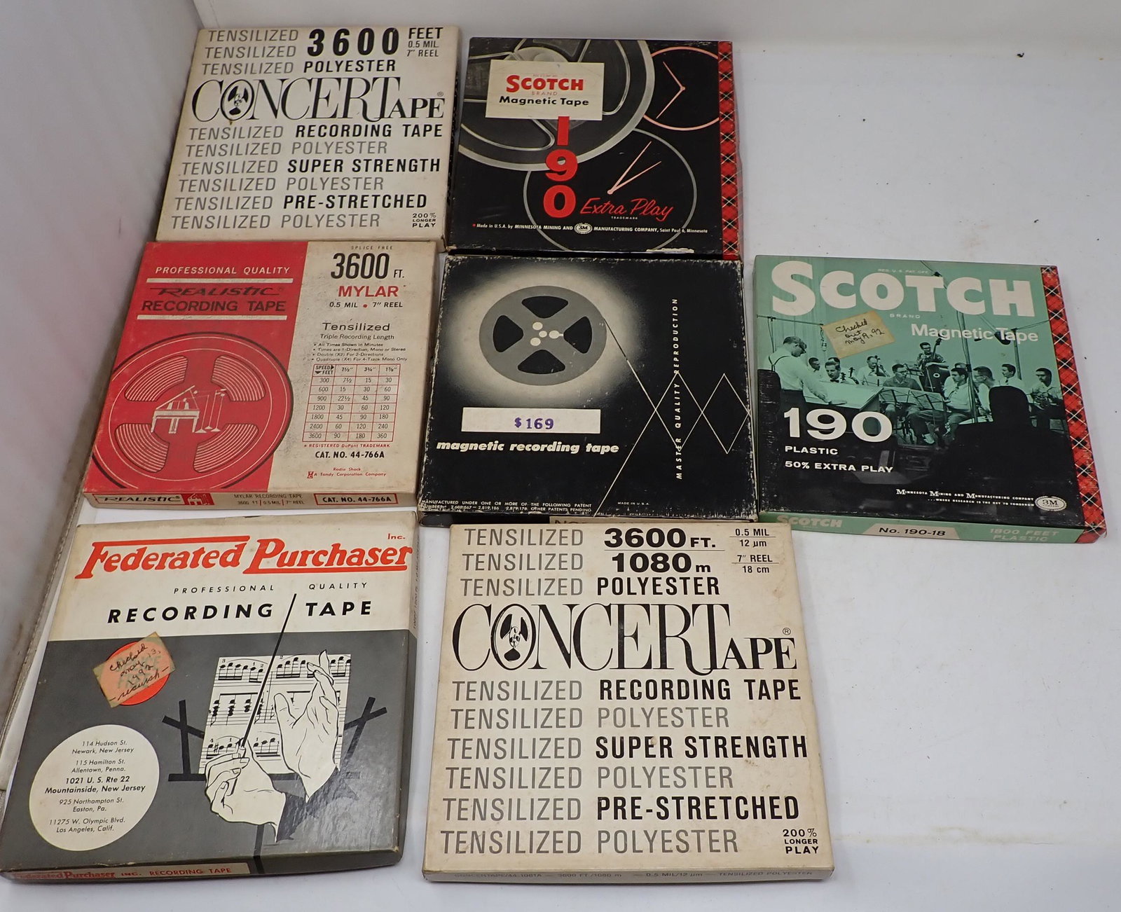 Perry Como & Misc Reel to Reel Recordings: Getting all pictured