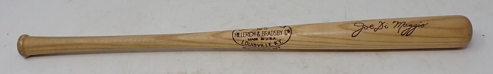 Joe Dimaggio Hillerich Bradsby Mini Baseball Bat (1 of 3)