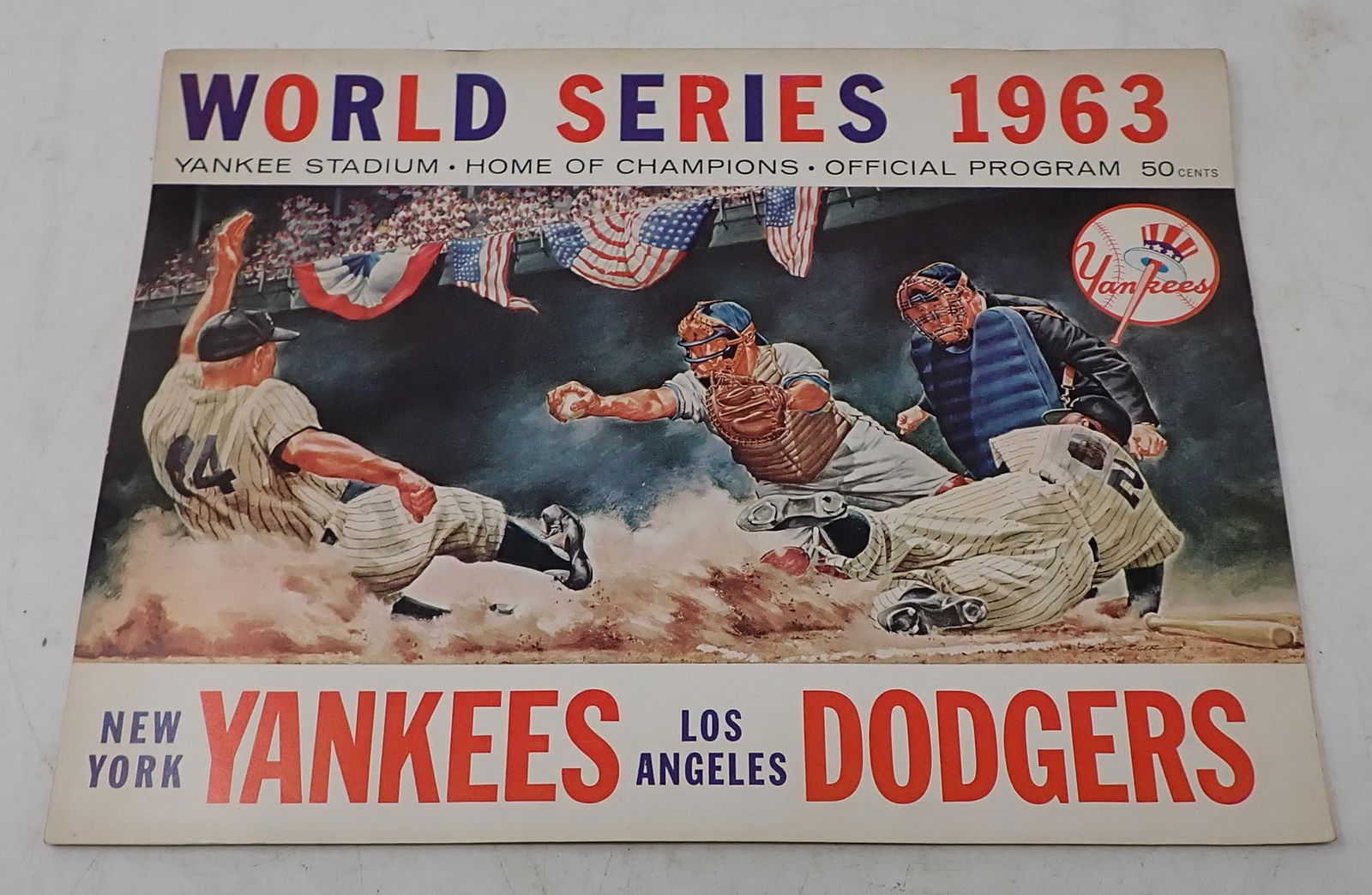 1963 Yankees Dodgers World Series Program (1 of 3)