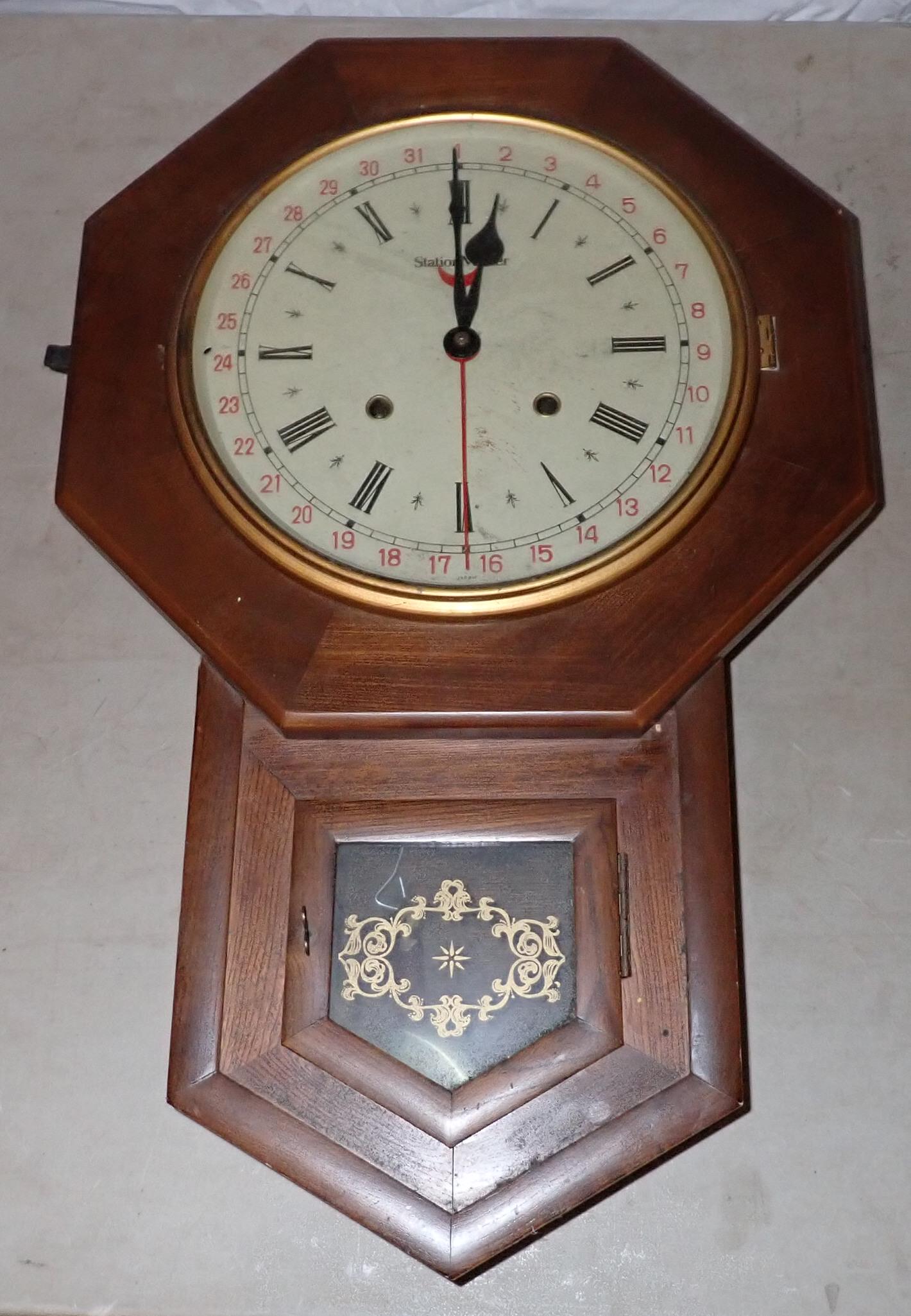 Station Master Wall Clock (1 of 4)