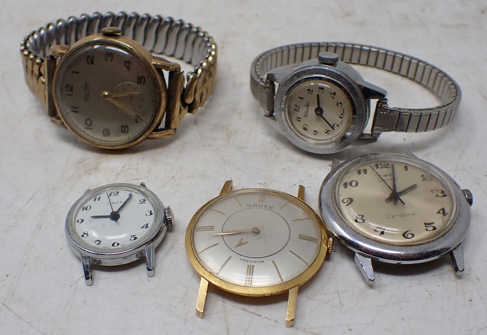 Gruen Junghans & Misc Watches: Getting all pictured