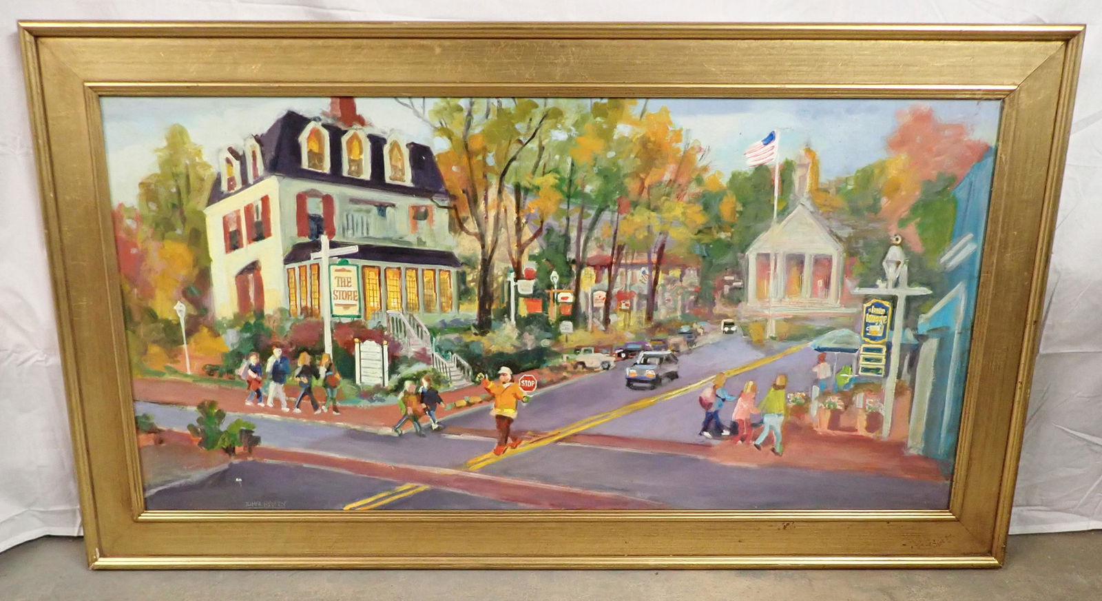Basking Ridge NJ Oil On Board by John Reilly (1 of 7)