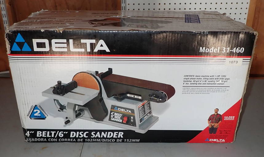 Delta 4" Belt / 6" Disc Sander