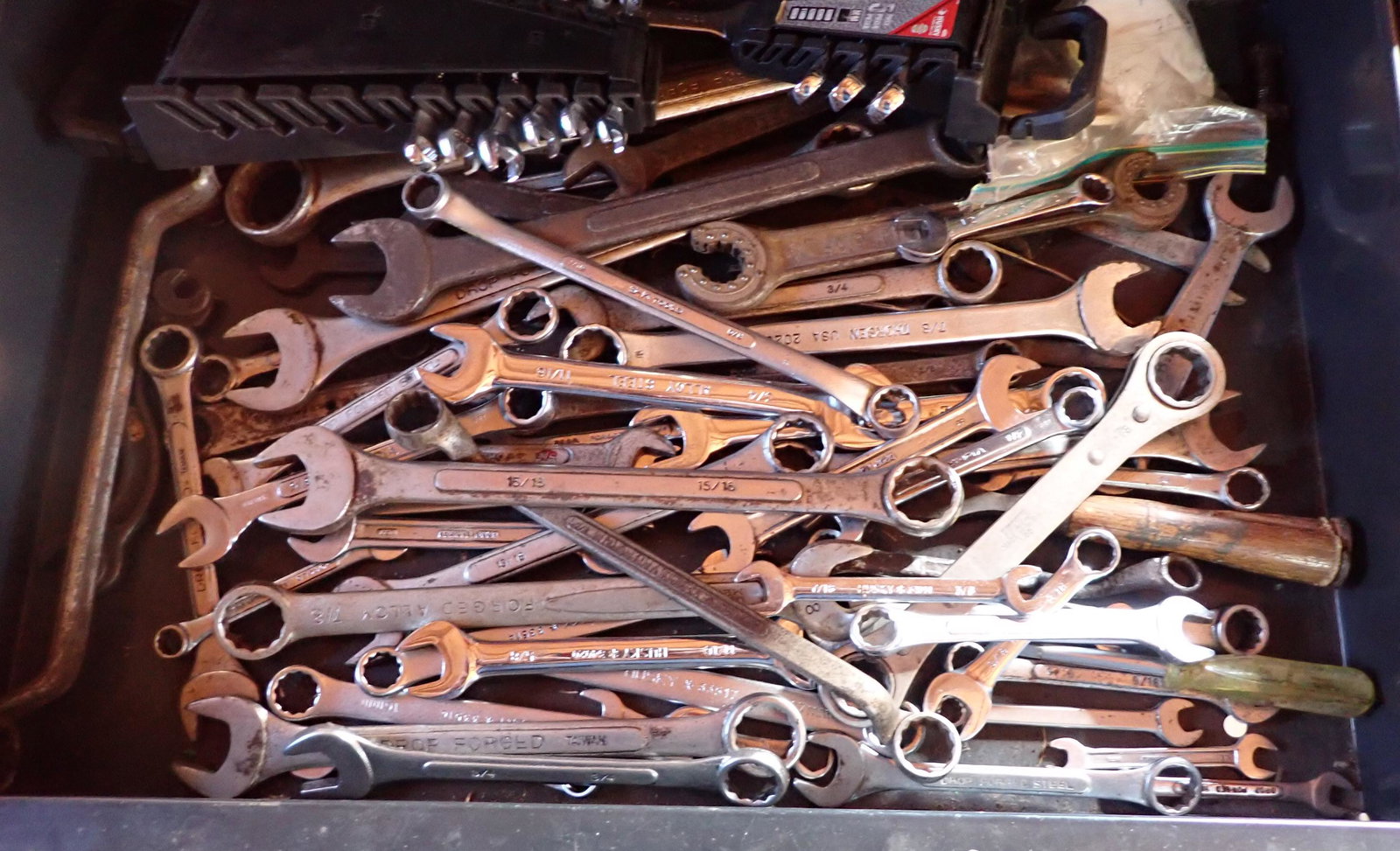 Drawer Full of Misc Wrenches (1 of 4)