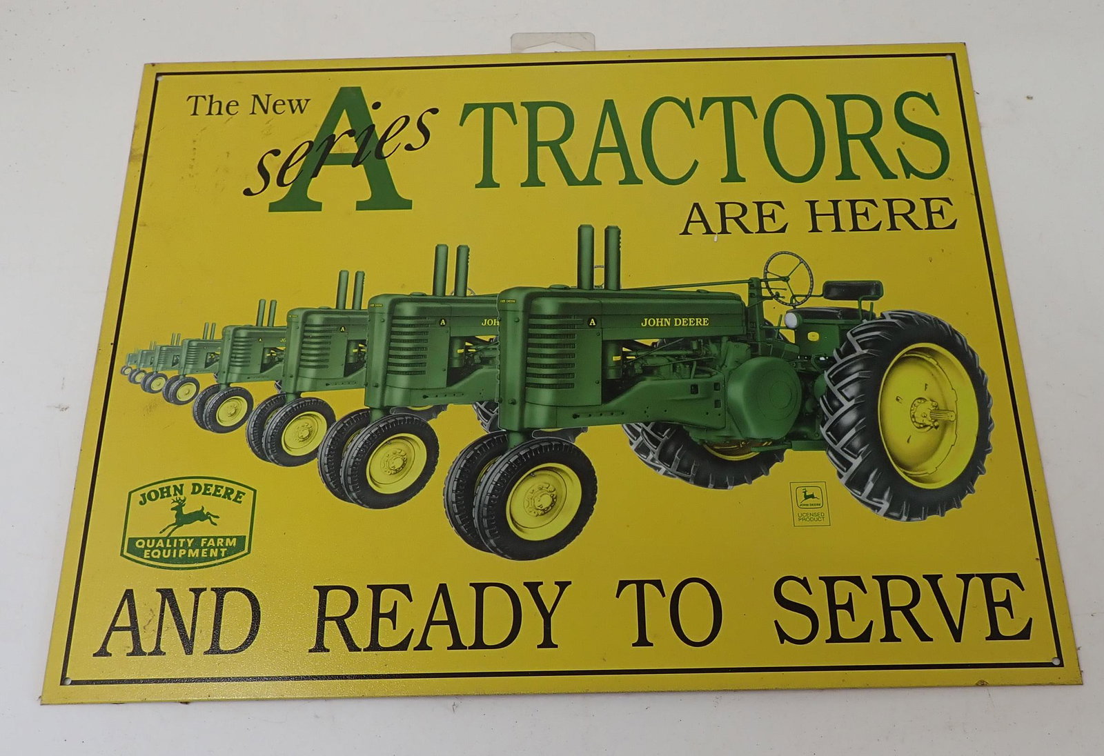 John Deere Series A Tractors Sign (1 of 2)
