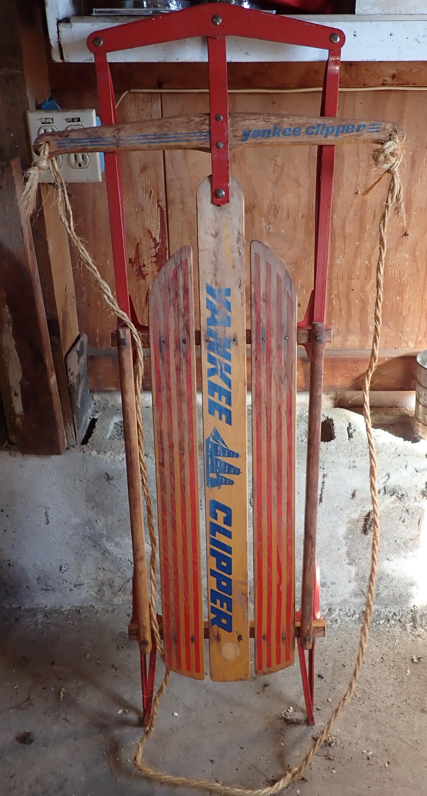 Vintage Yankee Clipper Sled (1 of 1)