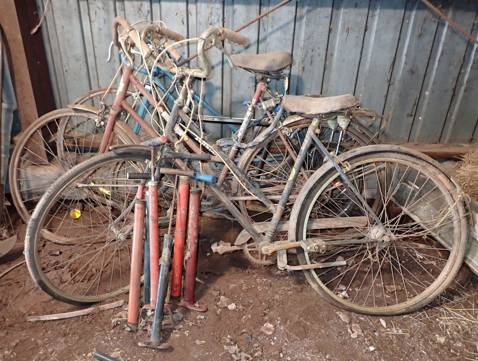 Antique Bicycle Tire Pump
