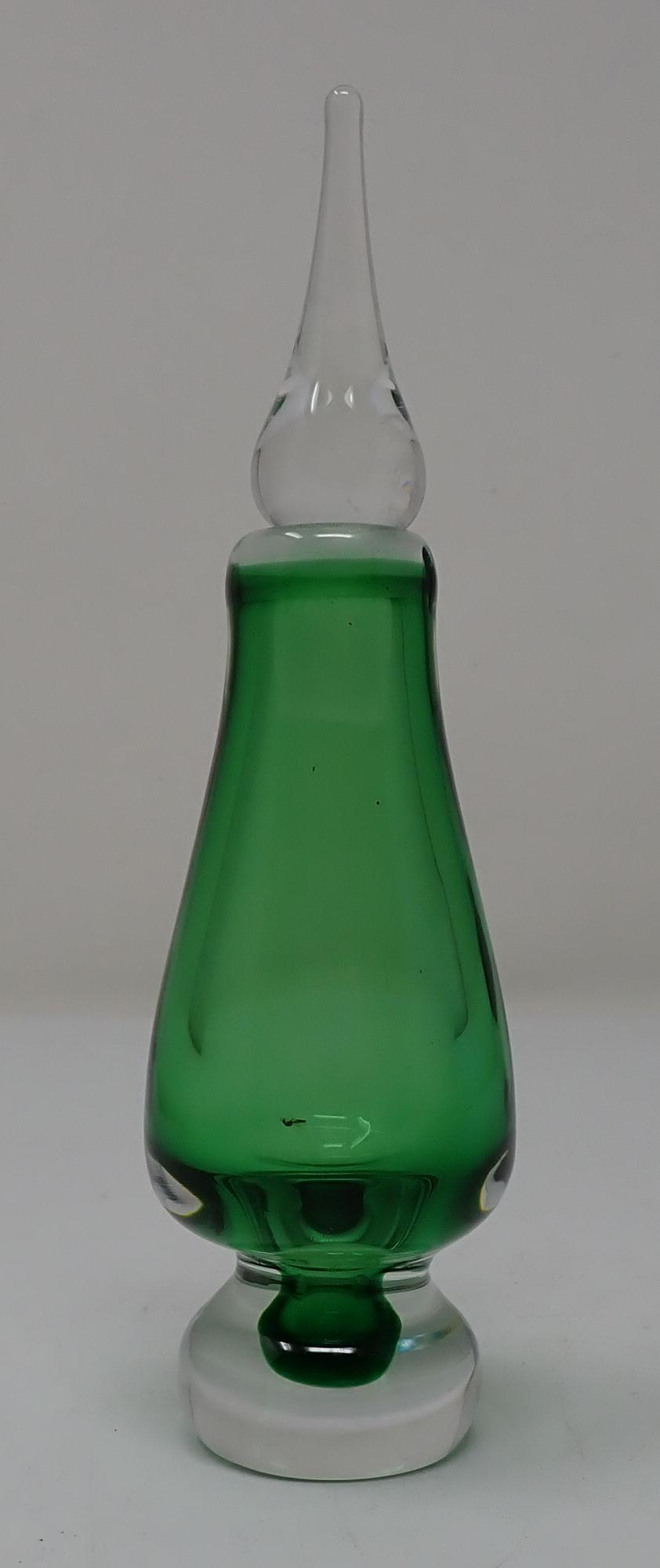 Vandermark Art Glass Perfume Bottle (1 of 2)