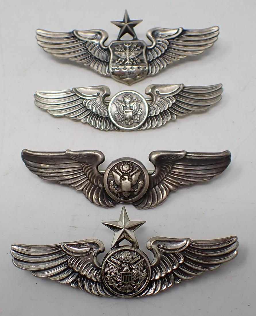 4 Army Master Aircrew Badges / Pins (1 of 4)