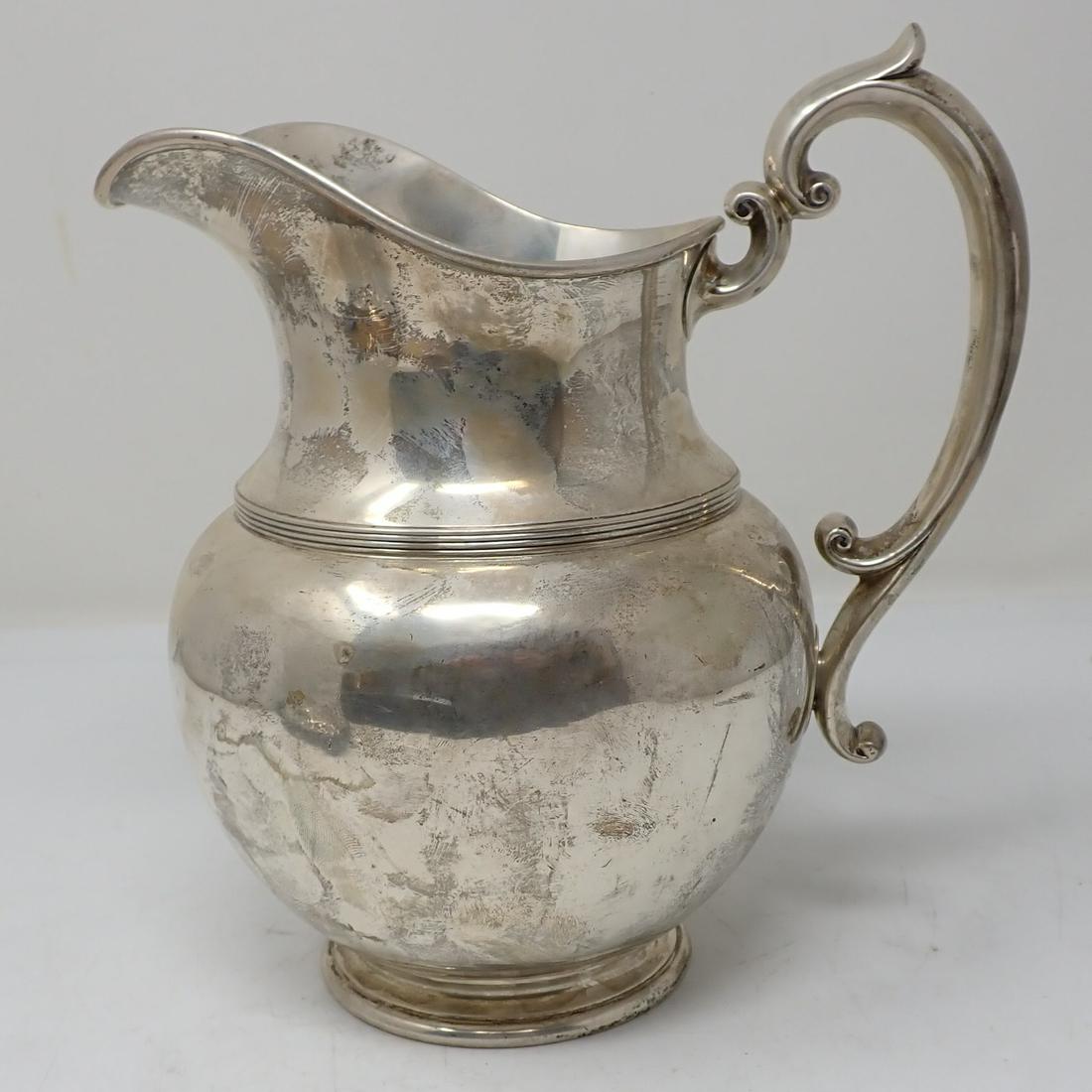 Sterling Silver 3 1/2 Pint Water Pitcher (1 of 3)