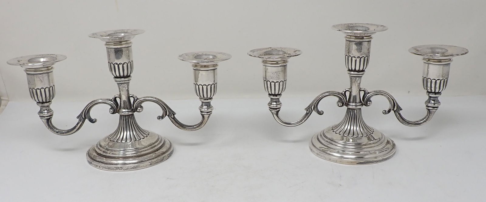Sterling Silver Candle Holders (1 of 5)