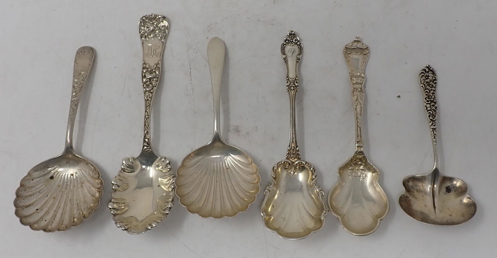 6 Sterling Silver Serving Spoons (1 of 5)