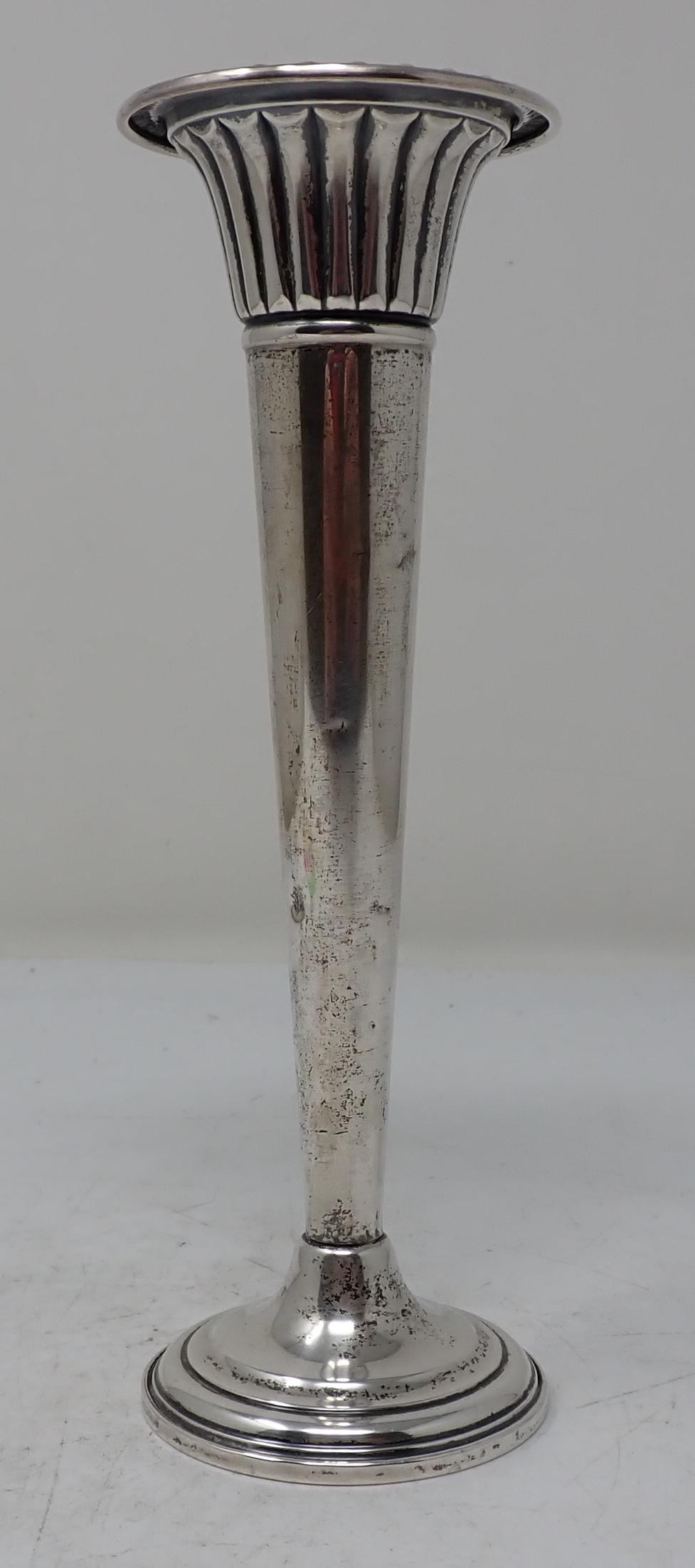 Sterling Silver Bud Vase (1 of 3)