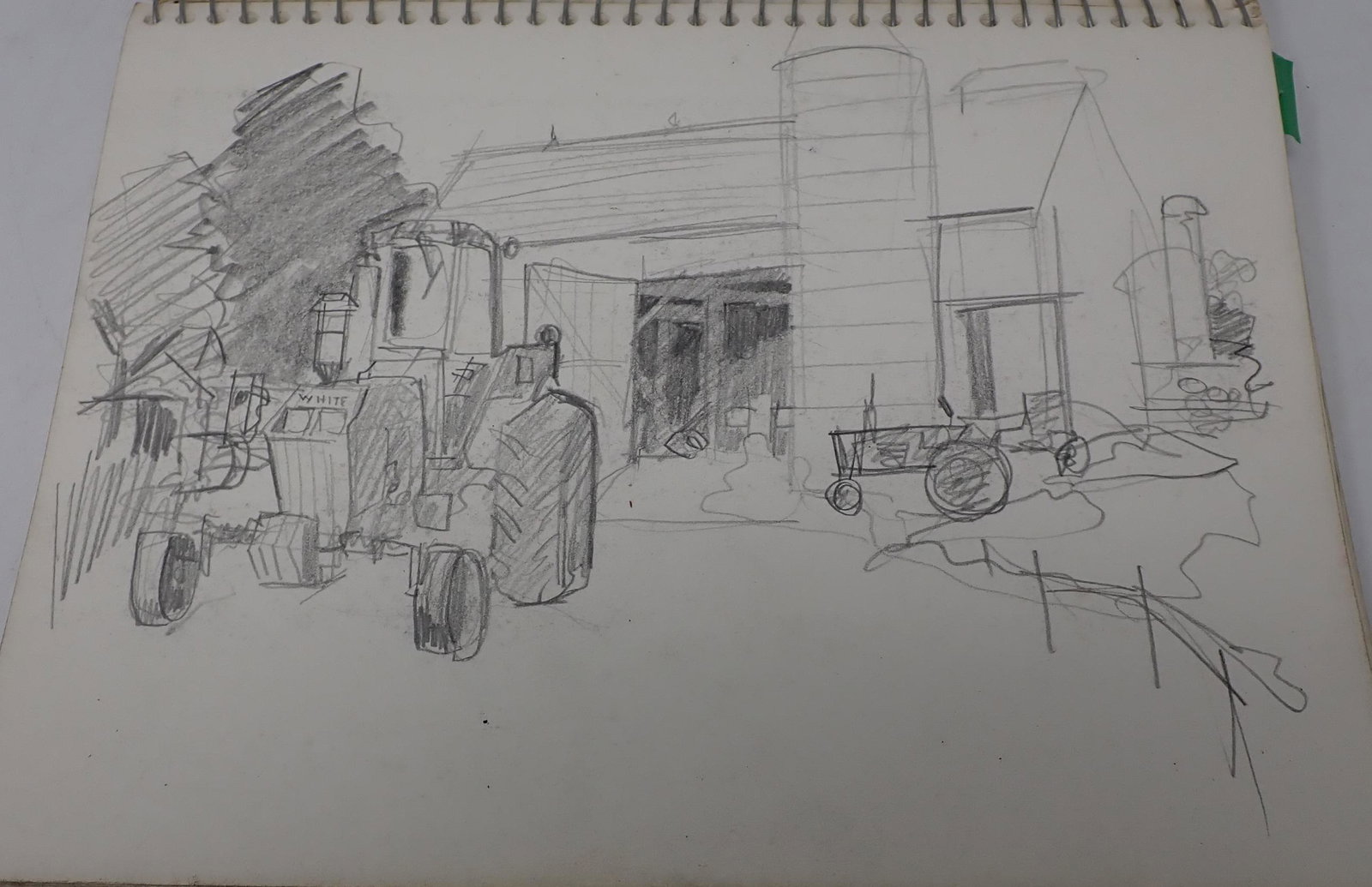 John Reilly Art Sketch Book w/ Watercolors (1 of 20)