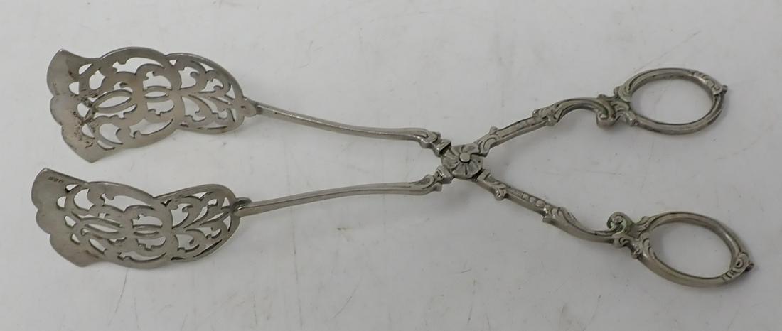 800 Silver Tongs (1 of 4)