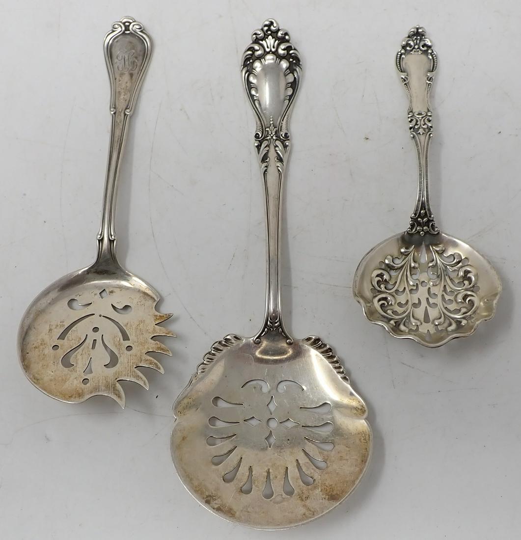 3 Sterling Silver Serving Pieces