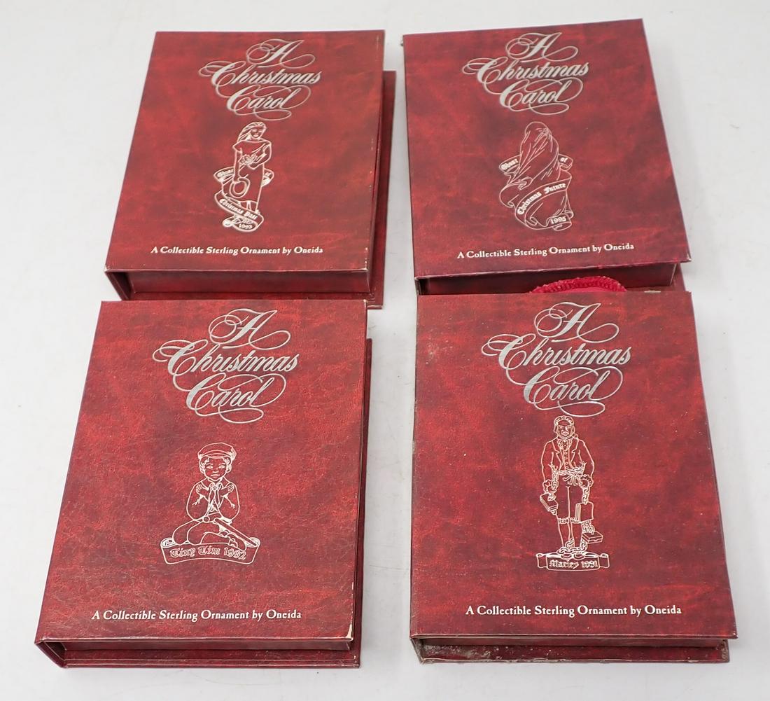 4 Oneida Sterling Silver Ornaments (1 of 6)