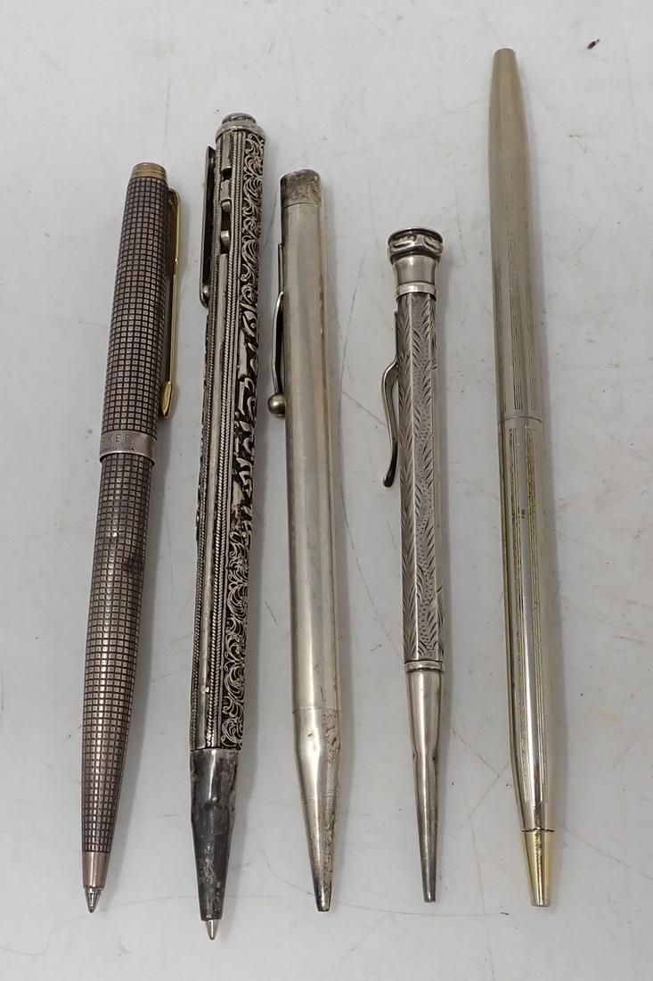 Sterling Silver Lead Pencils & Pens Parker (1 of 2)