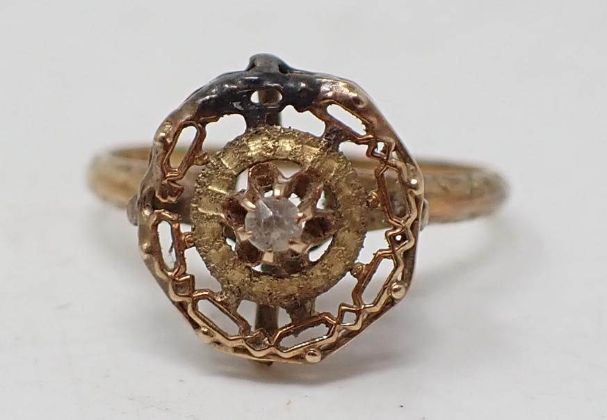 14k Gold Ring w/ Stone (1 of 5)